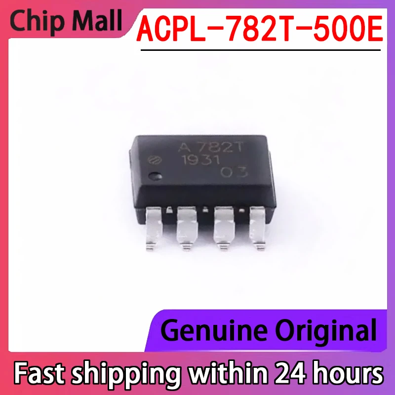 1PCS ACPL-782T-500E Screen Printing 782T SOP8 Digital Isolator Communication Interface Chip Integrated IC 
1PCS ACPL-782T-500E Screen Printing 782T SOP8 Digital Isolator Communication Interface Chip Integrated IC