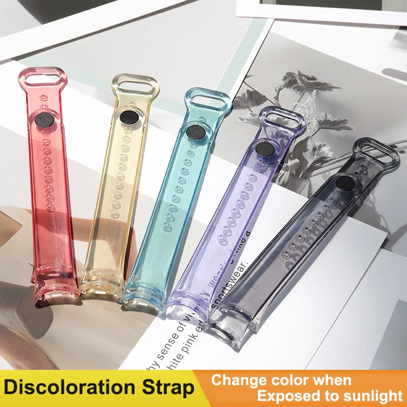Color Change Strap For Xiaomi Mi Band 8 Replacement Silicone Bracelet For Mi Band 8 Smart Watch Wristband Transparent
Color Change Strap For Xiaomi Mi Band 8 Replacement Silicone Bracelet For Mi Band 8 Smart Watch Wristband Transparent