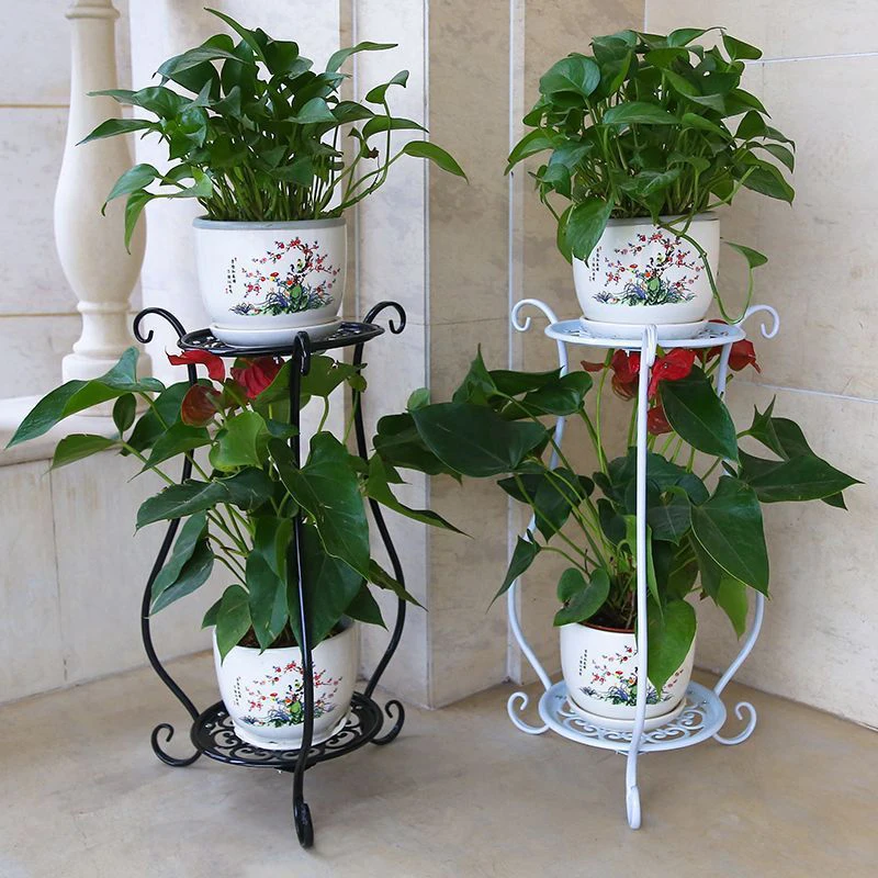 Living Room Flower Stand Patio Balcony Iron Double Succulent Green Minimalist Indoor Floor
Living Room Flower Stand Patio Balcony Iron Double Succulent Green Minimalist Indoor Floor