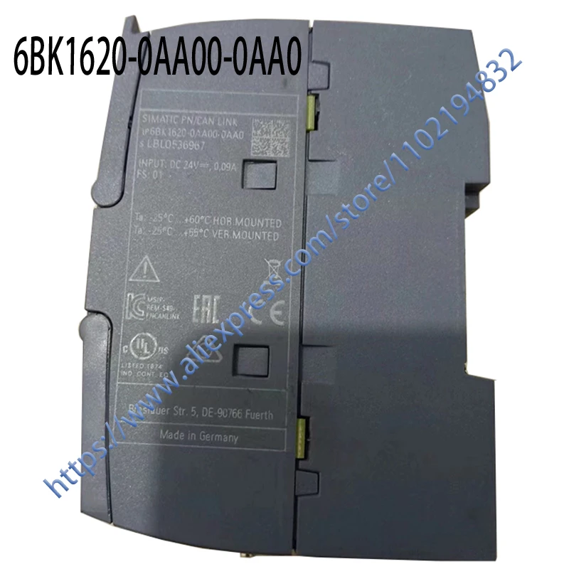 Новый оригинальный 6BK1620-0AA00-0AA0 6ES7134-7SD51-0AB0 один год гарантии, быстрая доставка
Новый оригинальный 6BK1620-0AA00-0AA0 6ES7134-7SD51-0AB0 один год гарантии, быстрая доставка