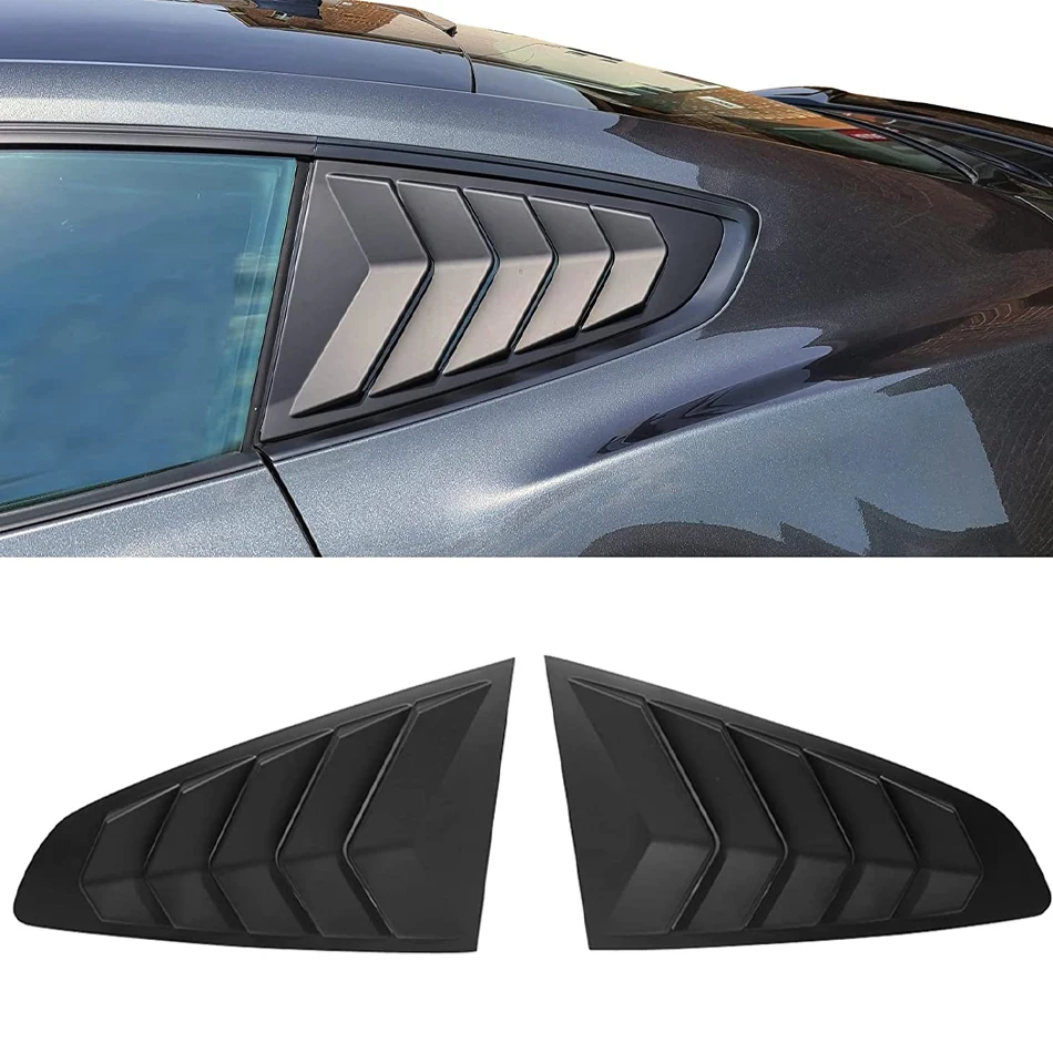 TML Rear Side Window Vent Louver Cover Fit For Ford Mustang 2015-2022 Car Accessories Window Scoop Louvers IKON Style
TML Rear Side Window Vent Louver Cover Fit For Ford Mustang 2015-2022 Car Accessories Window Scoop Louvers IKON Style
