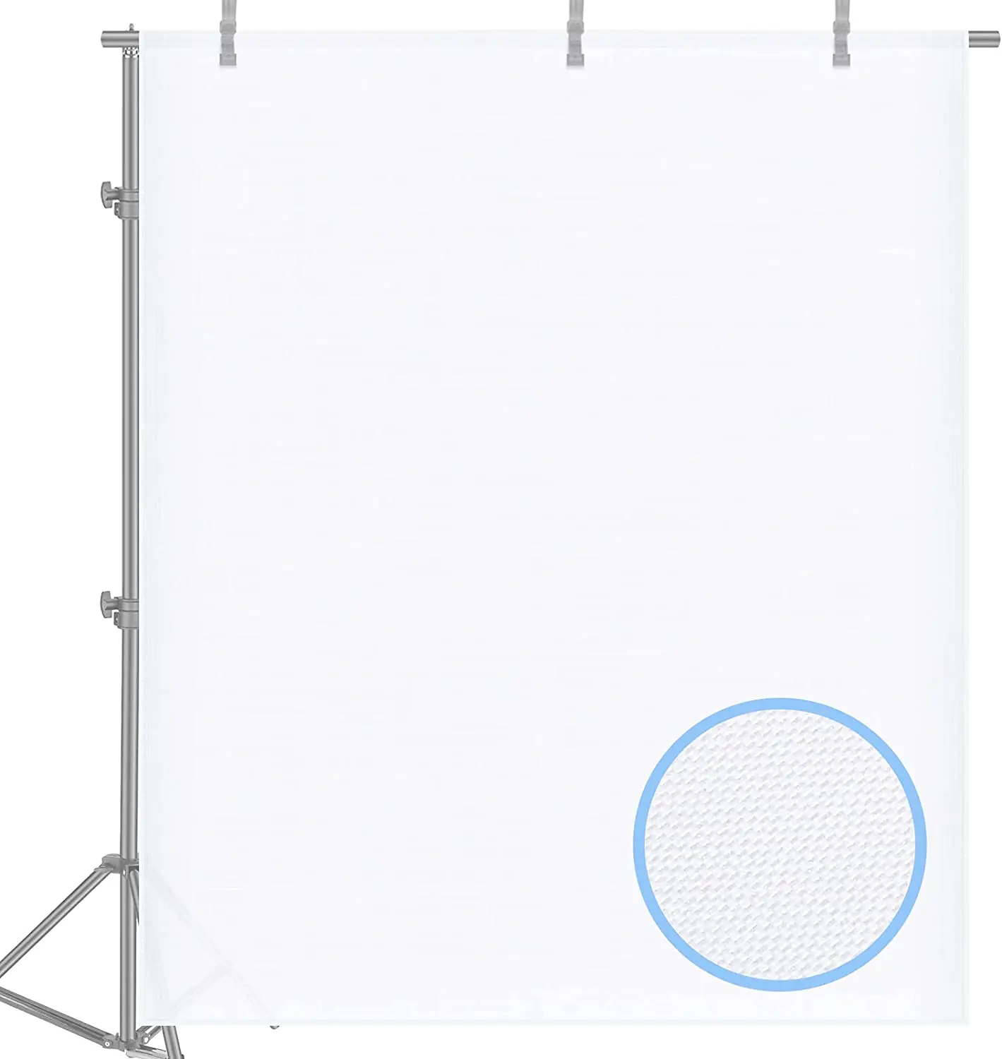 Neewer 20x5ft/6x1.5m Nylon Silk White Seamless Diffusion Fabric for Photography Softbox, Light Tent and DIY Lighting Modifier
Neewer 20x5ft/6x1.5m Nylon Silk White Seamless Diffusion Fabric for Photography Softbox, Light Tent and DIY Lighting Modifier