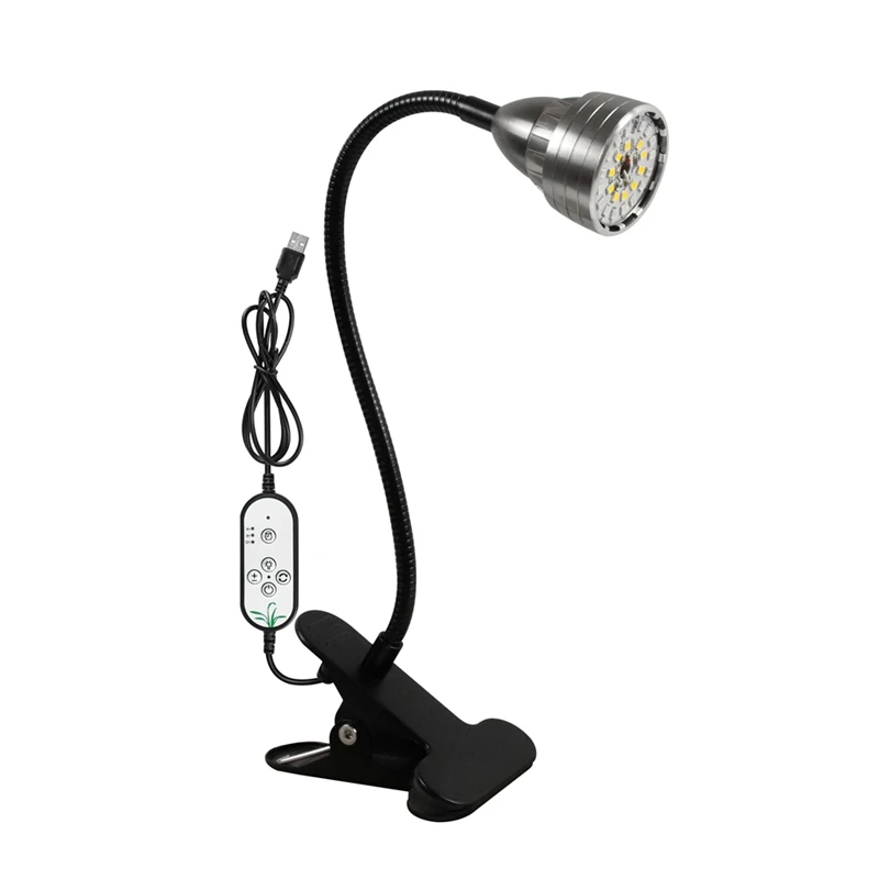 LED Grow Light For Indoor Plants,Full Spectrum Desk Clip Plant Light For Seedling Blooming Adjustable
LED Grow Light For Indoor Plants,Full Spectrum Desk Clip Plant Light For Seedling Blooming Adjustable