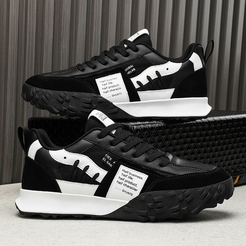 Men's Shoes Casual Thick Soled Sneakers Breathable Shoes New Men Slip on Antiskid Walking Flats Shoes Fashion Vulcanized Shoes
Men's Shoes Casual Thick Soled Sneakers Breathable Shoes New Men Slip on Antiskid Walking Flats Shoes Fashion Vulcanized Shoes