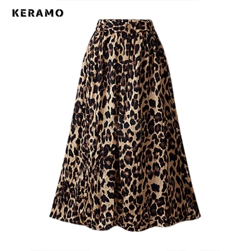 2024 Summer Retro High Street Leopard Print Mid Long Skirts Women Casual High Waist Streetwear Vintage Elastic Waist Skirt
2024 Summer Retro High Street Leopard Print Mid Long Skirts Women Casual High Waist Streetwear Vintage Elastic Waist Skirt