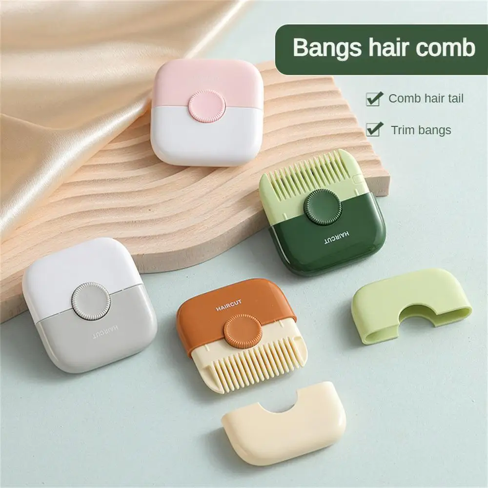 

2 In 1 Baby HairCut And Hairdressing Comb Trim Bangs And Broken Hair Bangs Trimmer Manual Portable Children's Hair Clipper