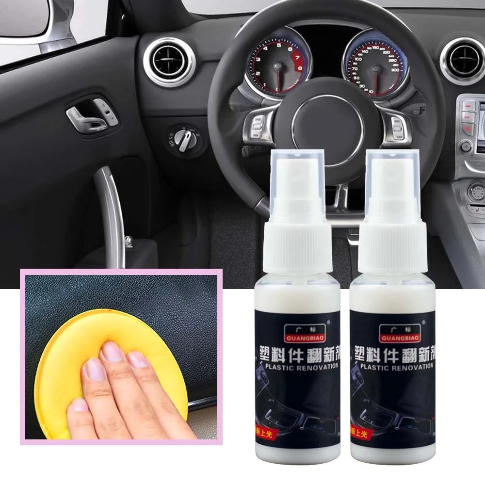 30ml Car Plastic Refurbished Coating Car Refurbishing Agent Wax Dashboard Car Interior Car Light Cleaner Auto Parts
30ml Car Plastic Refurbished Coating Car Refurbishing Agent Wax Dashboard Car Interior Car Light Cleaner Auto Parts