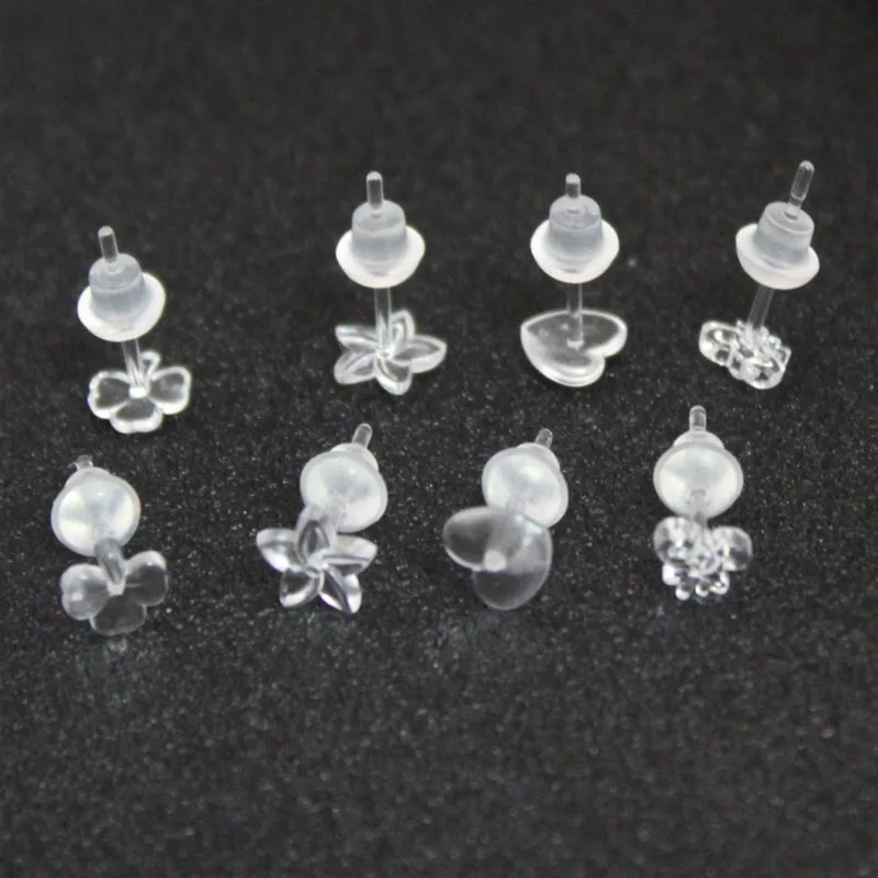 30Pcs Anti allergy Transparent Resin Silicone Earrings Stud Post Earrings Backs Stopper Accessories DIY Earring Jewelry Findings
30Pcs Anti allergy Transparent Resin Silicone Earrings Stud Post Earrings Backs Stopper Accessories DIY Earring Jewelry Findings