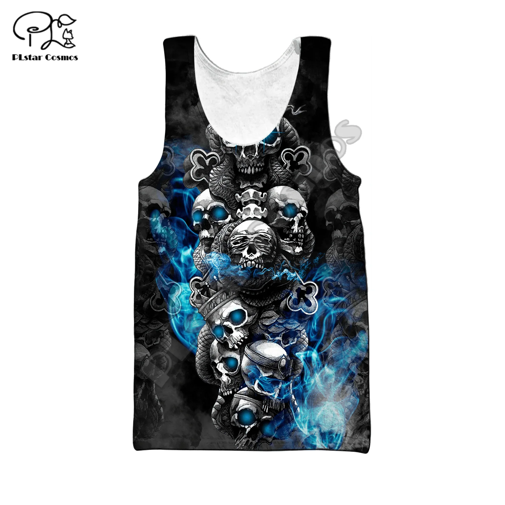 Reaper Ghost Gothic Skull Vintage Angel Tattoo Devil Retro 3DPrint Summer Man's Top Casual Sleeveless Funny TankTop Vest X1
Reaper Ghost Gothic Skull Vintage Angel Tattoo Devil Retro 3DPrint Summer Man's Top Casual Sleeveless Funny TankTop Vest X1