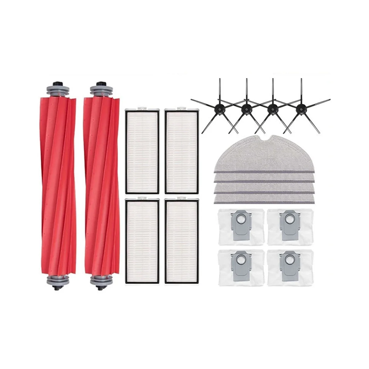 Для Max, Max +, Plus,T8 Hepa Filter Запчасти для пылесоса основная боковая щетка для швабры тканевый пылесборник
Для Max, Max +, Plus,T8 Hepa Filter Запчасти для пылесоса основная боковая щетка для швабры тканевый пылесборник