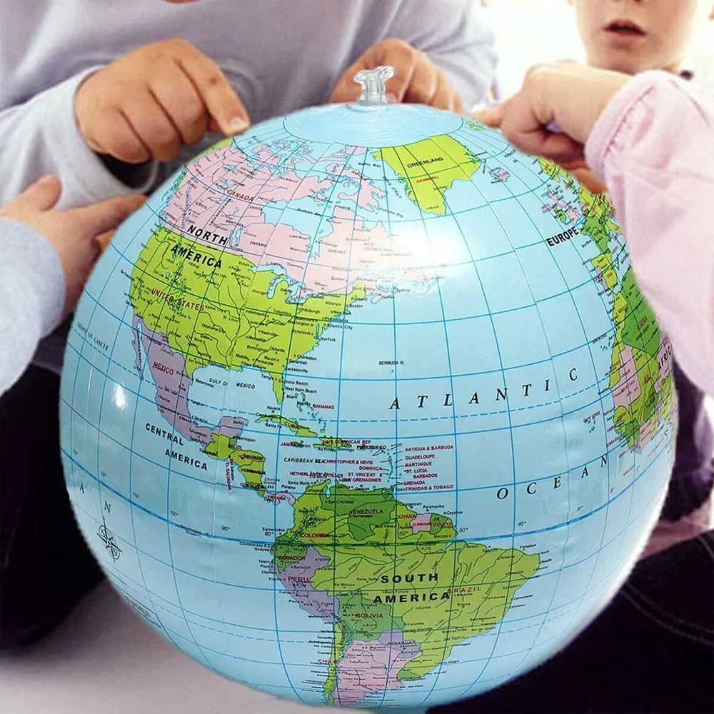 1PCS Early Education Earth PVC Inflatable Beach Ball English Version Earth Inflatable Balloon Racing Ball Inflatable Balloon Map
1PCS Early Education Earth PVC Inflatable Beach Ball English Version Earth Inflatable Balloon Racing Ball Inflatable Balloon Map