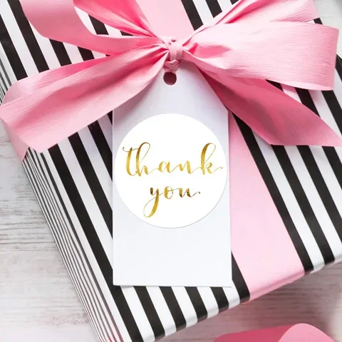 500pcs Round Gold Foil sticker Thank You Sticker For Small Business Gift Seal Labels Shipping Sticker for Decoration Envelope
500pcs Round Gold Foil sticker Thank You Sticker For Small Business Gift Seal Labels Shipping Sticker for Decoration Envelope