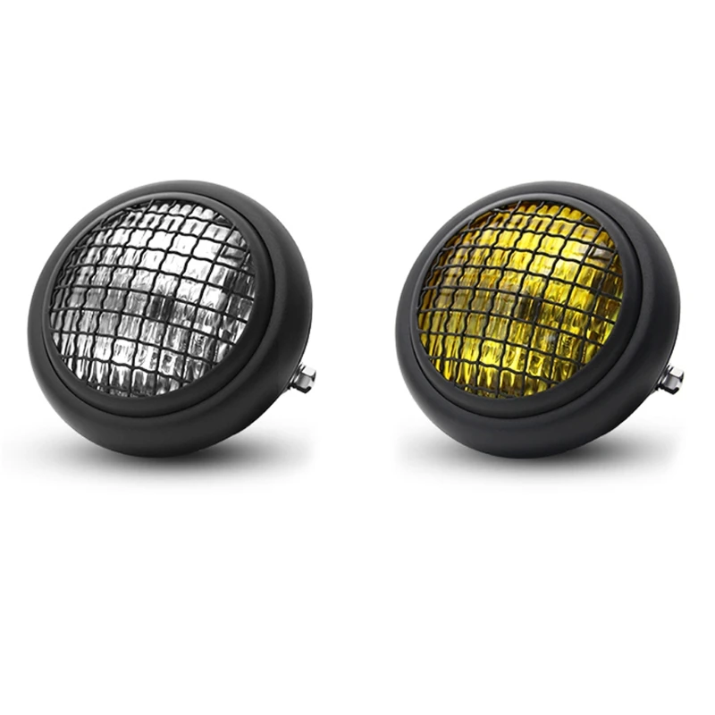 Universal Motorcycle Retro LED Headlight Driving Mesh Grill Mask Lampshade Light Dropship
Universal Motorcycle Retro LED Headlight Driving Mesh Grill Mask Lampshade Light Dropship