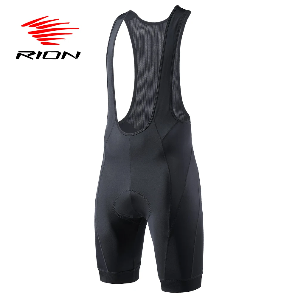 

RION Cycling Bib Shorts Men Road BIke MTB Wear Bicycle Clothes Padded Tights With Pockets Male Biker Bibs Motorcycle 5 Hours Pro