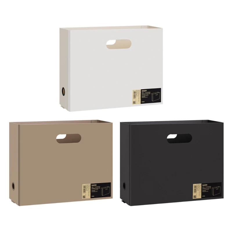 File Storage Box Desktop Large Capacity File Box Document Box School Office Supplies for Work Use
File Storage Box Desktop Large Capacity File Box Document Box School Office Supplies for Work Use