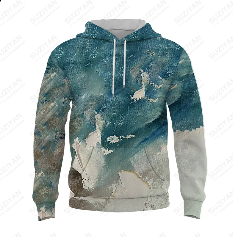 2023 Spring Autumn New Fashion Men's Hoodie Colorful Oil Painting 3D Printing Long Sleeve Men's Round Neck Casual Style Hoodie
2023 Spring Autumn New Fashion Men's Hoodie Colorful Oil Painting 3D Printing Long Sleeve Men's Round Neck Casual Style Hoodie