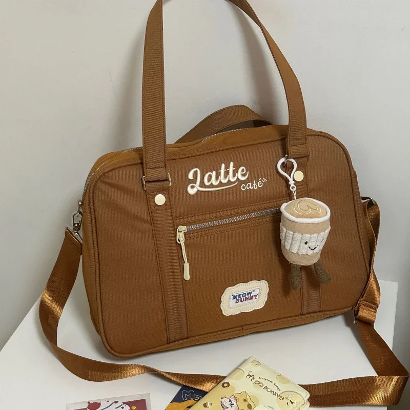 Xiuya Vintage American College Style Women Shoulder Bag Letter Print Large Capacity Brown Handbag Casual Fashion Crossbody Bag
Xiuya Vintage American College Style Women Shoulder Bag Letter Print Large Capacity Brown Handbag Casual Fashion Crossbody Bag