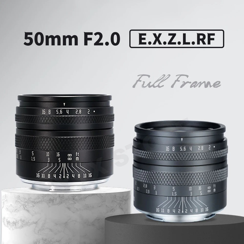 AstrHori 50mm F2.0 Large Aperture Full Frame Manual Lens Compatible with Leica/Panasonic/Sigma L-Mount Mirrorless Camera
AstrHori 50mm F2.0 Large Aperture Full Frame Manual Lens Compatible with Leica/Panasonic/Sigma L-Mount Mirrorless Camera