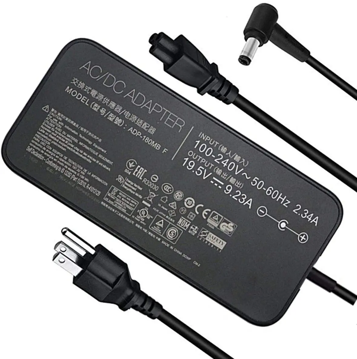 huiyuan Fit for Asus ADP-180MB F FA180PM111Charger G55VW G70G G70S G750JW-DB71 Laptop Power Supply Adapter Cord 19.5V 9.23A 180W
huiyuan Fit for Asus ADP-180MB F FA180PM111Charger G55VW G70G G70S G750JW-DB71 Laptop Power Supply Adapter Cord 19.5V 9.23A 180W