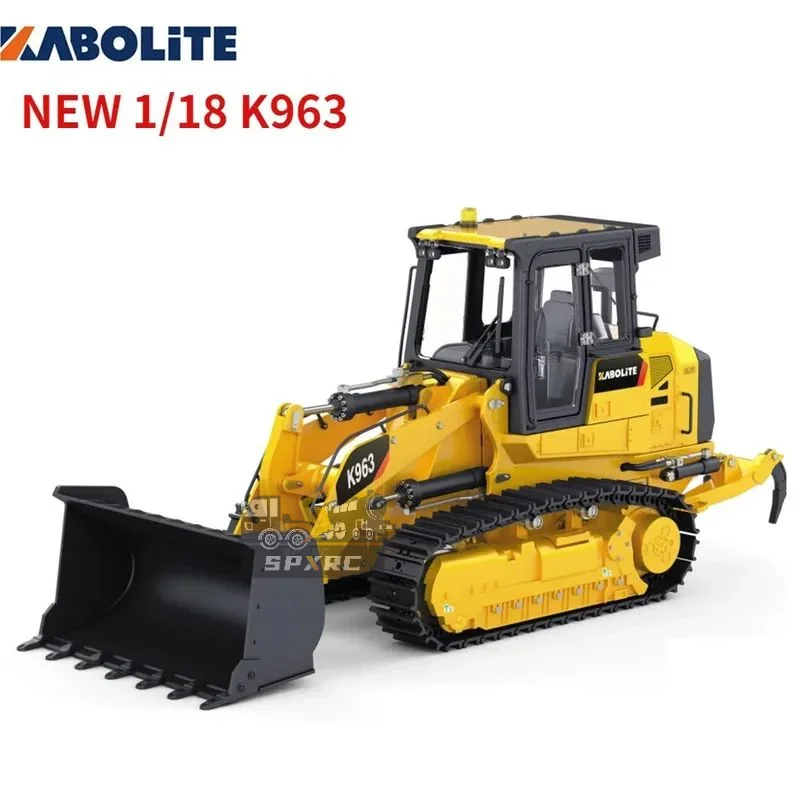 RC 1/18 Metal Hydraulic Crawler Loader K963 with Light Group Rear Plow Dual Motor Drive Crawler KABOLITE Metal Model Pre-sale
RC 1/18 Metal Hydraulic Crawler Loader K963 with Light Group Rear Plow Dual Motor Drive Crawler KABOLITE Metal Model Pre-sale