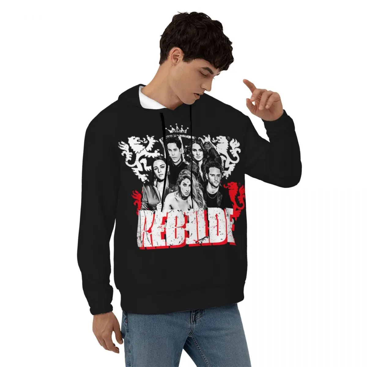 Rebelde Tour 2023 Streetwear Hoodies Winter Poster Print Harajuku Pullover Hoodie Men Oversized Street Fashion Warm Sweatshirts
Rebelde Tour 2023 Streetwear Hoodies Winter Poster Print Harajuku Pullover Hoodie Men Oversized Street Fashion Warm Sweatshirts