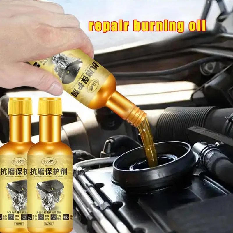 Anti Wear Engine Protection Oil With Restore Additive 60ml Strong Burning And Noise Reduction Engine Protective Agent Car Wash
Anti Wear Engine Protection Oil With Restore Additive 60ml Strong Burning And Noise Reduction Engine Protective Agent Car Wash