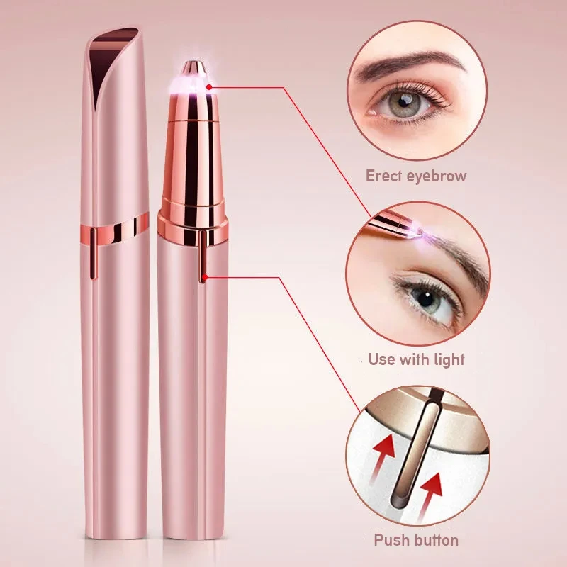 Women Electric Eyebrow Trimmer Security Hair Removal Eye Brow Epilator Mini Shaper Shaver Painless Hair Removal Beauty Trimmer
Women Electric Eyebrow Trimmer Security Hair Removal Eye Brow Epilator Mini Shaper Shaver Painless Hair Removal Beauty Trimmer