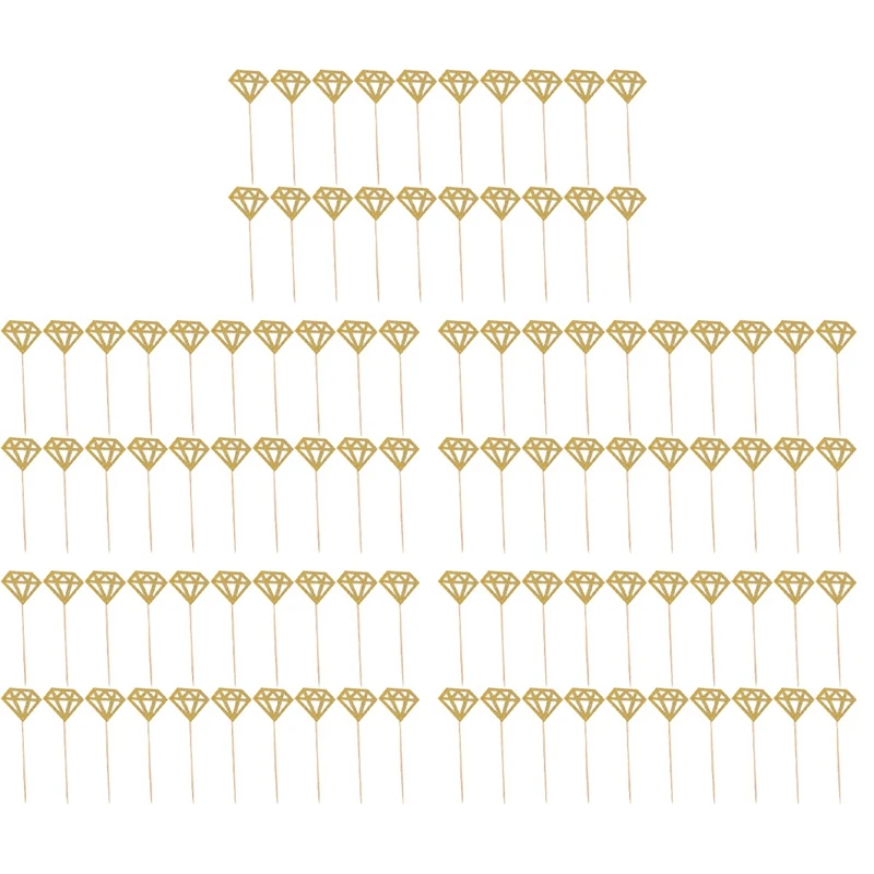 100 Pieces Of Glitter Paper Gold Diamond Cake Decoration Cake Decoration Party Ceremony Cupcake Insert Sign
100 Pieces Of Glitter Paper Gold Diamond Cake Decoration Cake Decoration Party Ceremony Cupcake Insert Sign