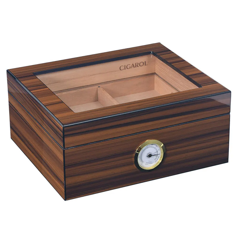 Cigar humidor with cedar wood, easy to store, double sealed cigar box, household cigar humidor
Cigar humidor with cedar wood, easy to store, double sealed cigar box, household cigar humidor