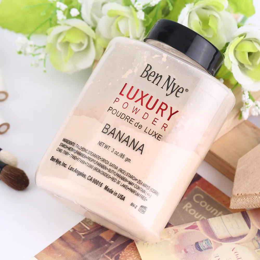 Brand Luxury Banana powder 85g cosmetics loose powder concealer brighten face drop shipping makeup pressed powder maquiagem
Brand Luxury Banana powder 85g cosmetics loose powder concealer brighten face drop shipping makeup pressed powder maquiagem
