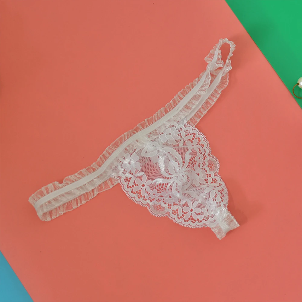 Men's Lace Briefs T-back Stretch Thong Gay Panties Low Rise Sheer Underwear Ultra-thin Mesh G-Strings Sissy Erotic Lingerie
Men's Lace Briefs T-back Stretch Thong Gay Panties Low Rise Sheer Underwear Ultra-thin Mesh G-Strings Sissy Erotic Lingerie