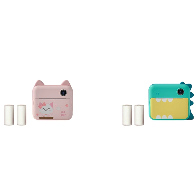 Retail Kids Instant Print Camera Birthday Gift 12MP Cartoon Cute Photo Video Digital Camera With Thermal Printing Paper
Retail Kids Instant Print Camera Birthday Gift 12MP Cartoon Cute Photo Video Digital Camera With Thermal Printing Paper