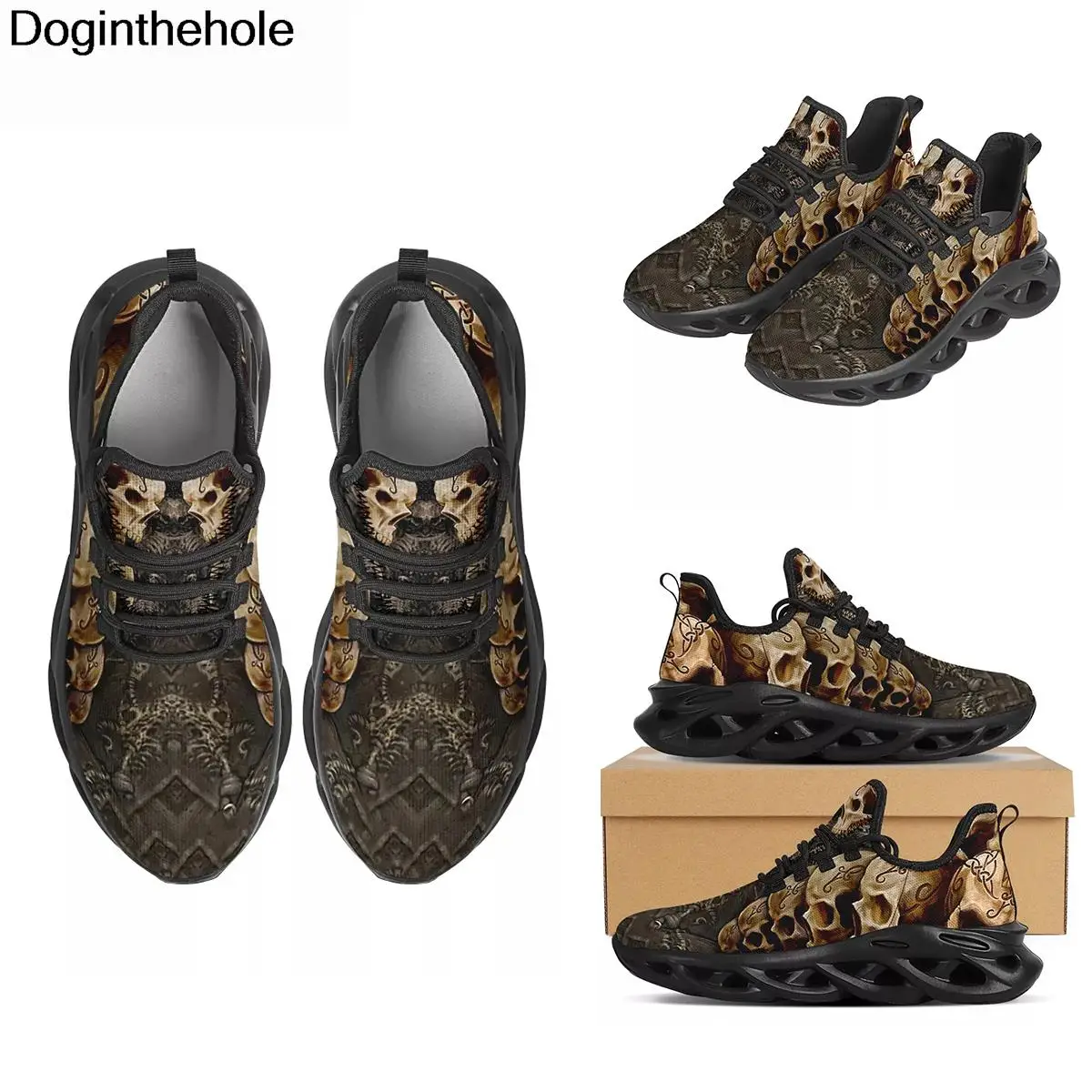 Doginthehole Summer Sneakers Cool Skull Men's Designer Shoes Breathable Flats for Teens Footwear New Footwear Sapatos Masculinos
Doginthehole Summer Sneakers Cool Skull Men's Designer Shoes Breathable Flats for Teens Footwear New Footwear Sapatos Masculinos