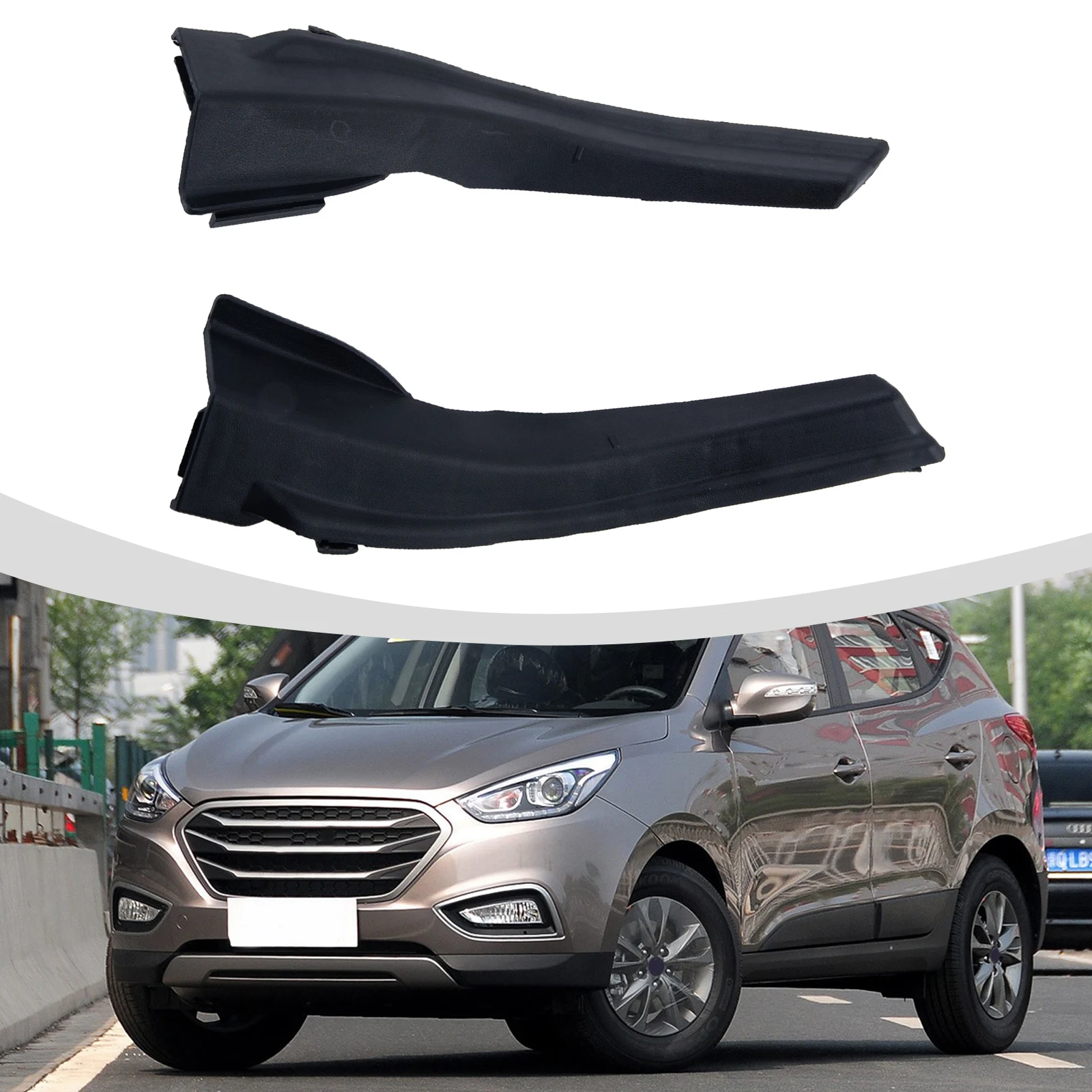 For Hyundai Ix35 Tucson Front Windshield Wiper Cover - Black Plastic, Direct Fit, 861532s000 861542s000
For Hyundai Ix35 Tucson Front Windshield Wiper Cover - Black Plastic, Direct Fit, 861532s000 861542s000