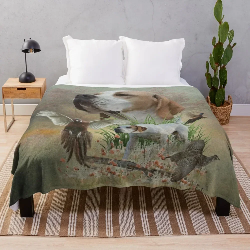 Pheasant Hunting with Pointers (Art) Throw Blanket Blankets For Sofas Blankets For Bed Flannel Blankets
Pheasant Hunting with Pointers (Art) Throw Blanket Blankets For Sofas Blankets For Bed Flannel Blankets
