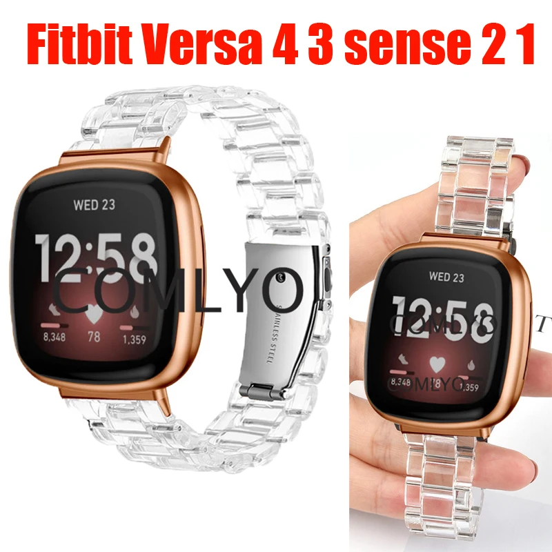 For Fitbit Versa 4 3 Sense 2 Strap Smart Watch Band Adjustable Plastic PC Clear Bracelet
For Fitbit Versa 4 3 Sense 2 Strap Smart Watch Band Adjustable Plastic PC Clear Bracelet
