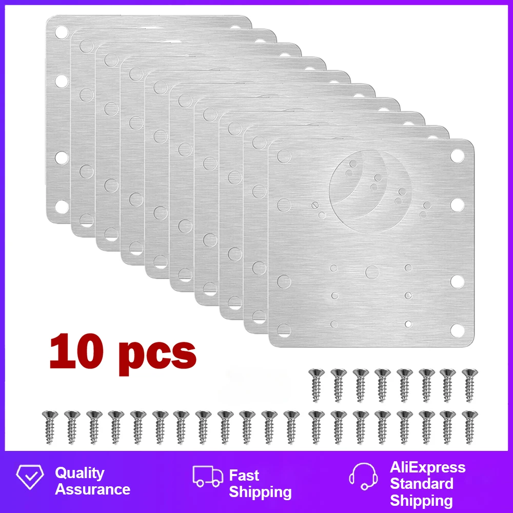 1/2/4/10pcs Hinge Repair Plate Cabinet Hinges Cupboard Door Fixing Mounting Plate Furniture Hardware Side Panel Hinges Repair
1/2/4/10pcs Hinge Repair Plate Cabinet Hinges Cupboard Door Fixing Mounting Plate Furniture Hardware Side Panel Hinges Repair