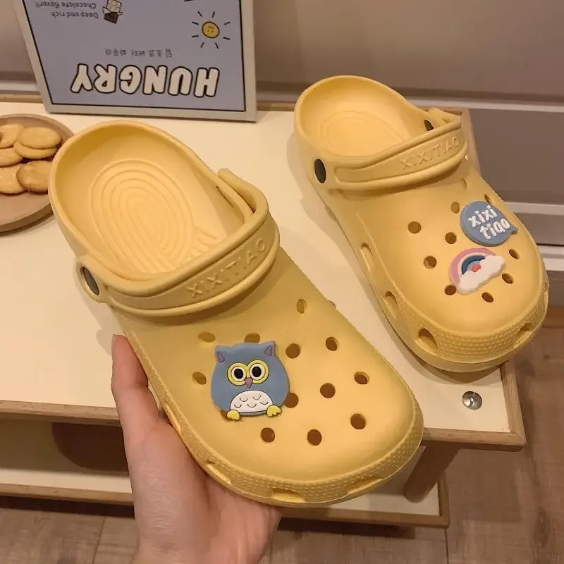 Cute Girl's Heart-hole Shoes for Home Use Holiday Beach Sandals for Women Shoes for Men Mens Shoes Home Slippers for Men
Cute Girl's Heart-hole Shoes for Home Use Holiday Beach Sandals for Women Shoes for Men Mens Shoes Home Slippers for Men