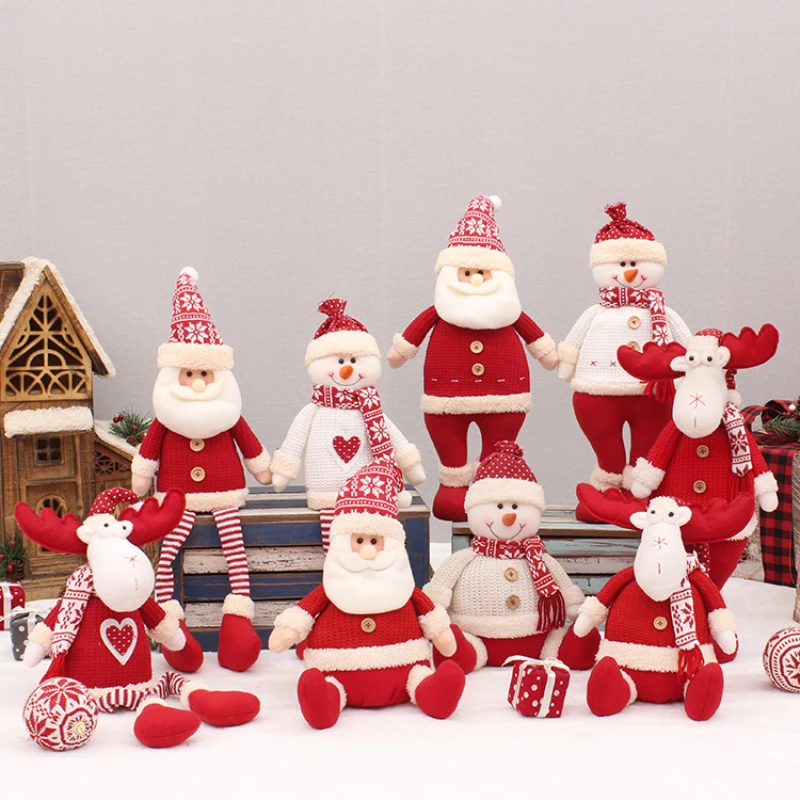 Christmas Decorations New Year Shopping Mall 45cm Standing Santa Claus Snowman Elk Doll Christmas Tree Ornaments Souvenir forKid
Christmas Decorations New Year Shopping Mall 45cm Standing Santa Claus Snowman Elk Doll Christmas Tree Ornaments Souvenir forKid