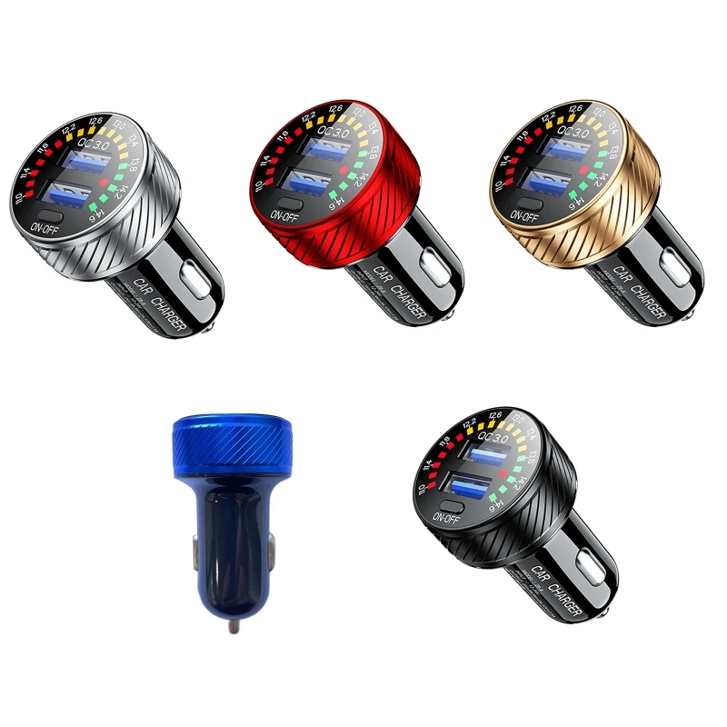 Dual USB Car Charger,Phone Charger 36W / 3A Quick Charge Compatible for w/ phone 12/11 Pro / Max / 8, for Galaxy S21 / Dropship
Dual USB Car Charger,Phone Charger 36W / 3A Quick Charge Compatible for w/ phone 12/11 Pro / Max / 8, for Galaxy S21 / Dropship