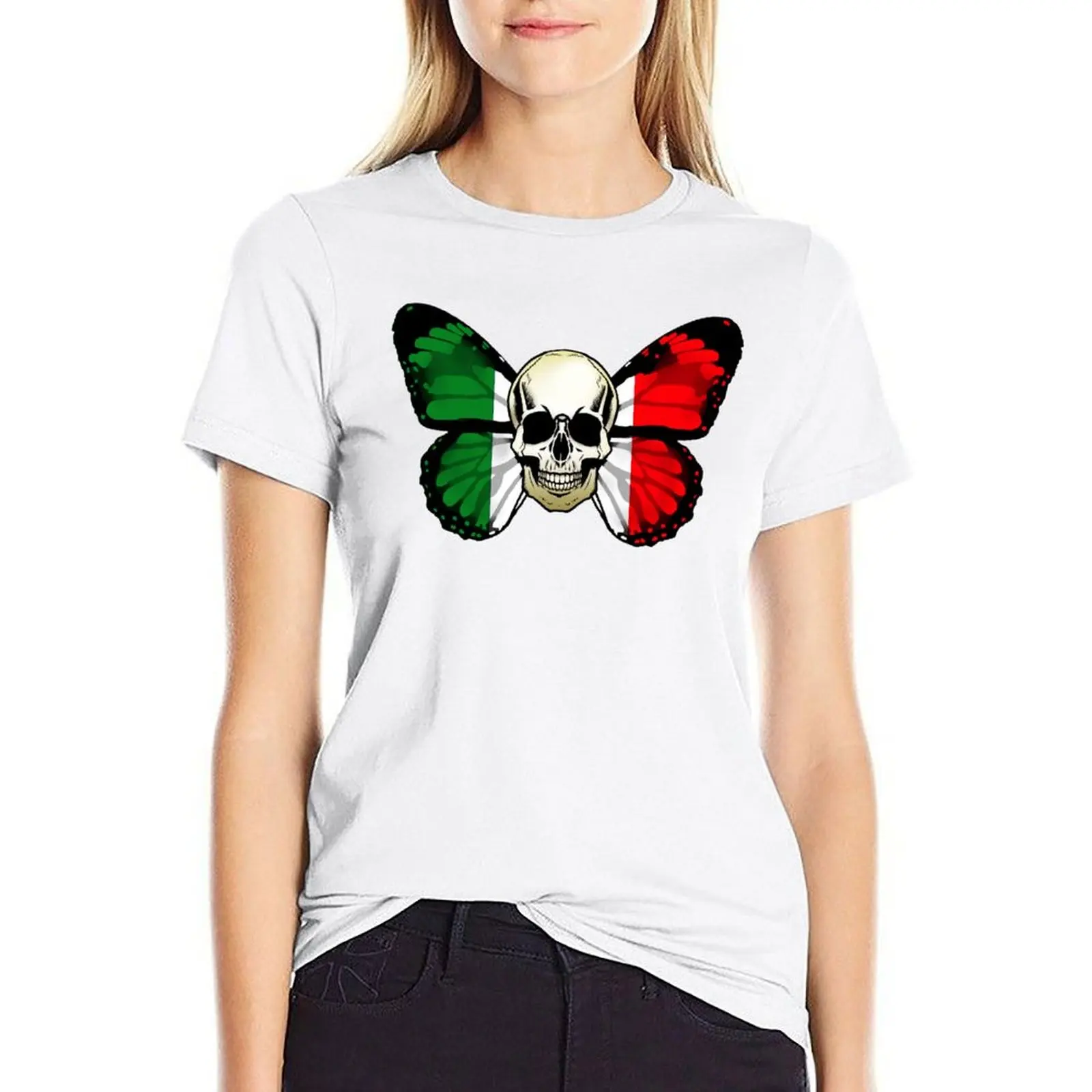 Italian Skullafly T-shirt summer clothes anime clothes t-shirts for Women graphic tees funny
Italian Skullafly T-shirt summer clothes anime clothes t-shirts for Women graphic tees funny