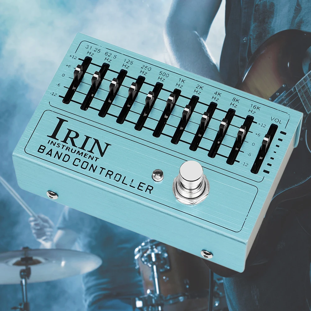 IRIN AN-40 BAND CONTROLLER EQ Pedal Guitar Effect Pedal Musical Instrument Accessories for Bass 4/5/6/7 String Guitar
IRIN AN-40 BAND CONTROLLER EQ Pedal Guitar Effect Pedal Musical Instrument Accessories for Bass 4/5/6/7 String Guitar