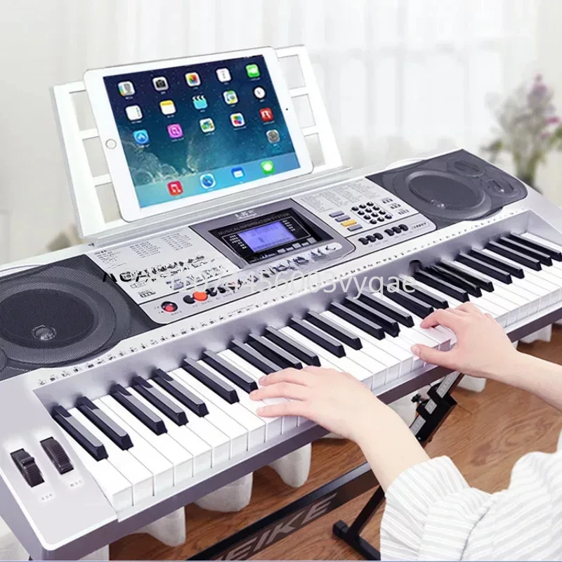 Synthesizer 61 Keys Music Keyboard Adult Flexible Electronic Organ Professional Folding Teclado Musical Musical Instruments
Synthesizer 61 Keys Music Keyboard Adult Flexible Electronic Organ Professional Folding Teclado Musical Musical Instruments