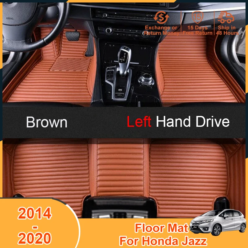 Коврики для ног 2014-2020, напольные коврики для Honda Jazz 2014, 2015, 2016, 2017, 2018, 2019, 2020, кожаные аксессуары с левой ручкой
Коврики для ног 2014-2020, напольные коврики для Honda Jazz 2014, 2015, 2016, 2017, 2018, 2019, 2020, кожаные аксессуары с левой ручкой