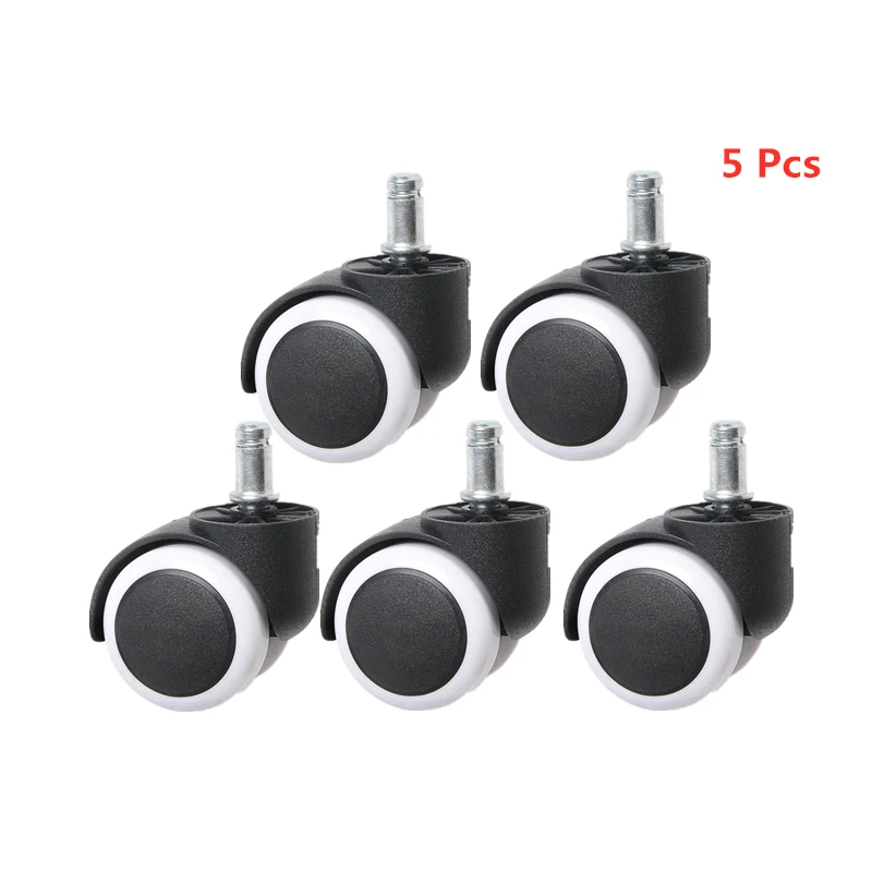 Silent Universal Wheel-5 Pcs/Lot 10mm/11mm 2 Inch Circlip / Screw Pu Office Chair Caster Large Class
Silent Universal Wheel-5 Pcs/Lot 10mm/11mm 2 Inch Circlip / Screw Pu Office Chair Caster Large Class