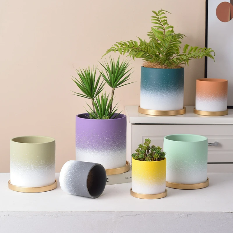 Ceramic Balcony Flower Pots Cactus Nordic Succulent Minimalist Mini Flower Pots Cute Outdoor Macetero Garden Supplies YY50HP
Ceramic Balcony Flower Pots Cactus Nordic Succulent Minimalist Mini Flower Pots Cute Outdoor Macetero Garden Supplies YY50HP