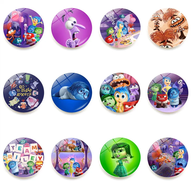 25mm Inside Out Fridge Magnets Anime Accessories Joy Sadness Anger Distust Wear Crystal Glass Fridge Magnets Home Decor
25mm Inside Out Fridge Magnets Anime Accessories Joy Sadness Anger Distust Wear Crystal Glass Fridge Magnets Home Decor
