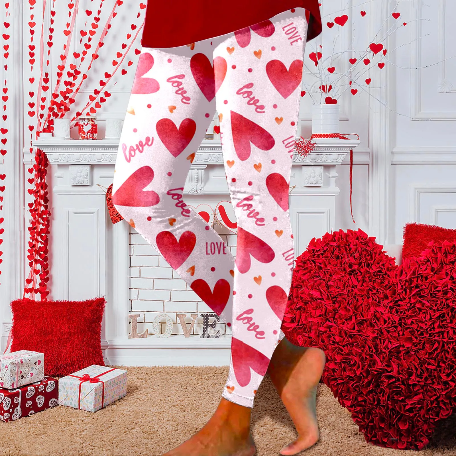 Women's Yoga pants Slim-fit Trousers Valentine's-Day Bottoms Couple-Matching Lover Joggers Girlfriend core-printing Sportswear
Women's Yoga pants Slim-fit Trousers Valentine's-Day Bottoms Couple-Matching Lover Joggers Girlfriend core-printing Sportswear