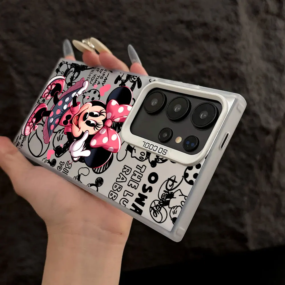 Minnie Mouse Disneys Cartoon S25 Case For Samsung S25 S24 Ultra For Galaxy S23 S22 S21 FE S20 Ultra Plus Shockproof Phone Cover Minnie Mouse Disneys Cartoon S25 Case For Samsung S25 S24 Ultra For Galaxy S23 S22 S21 FE S20 Ultra Plus Shockproof Phone Cover