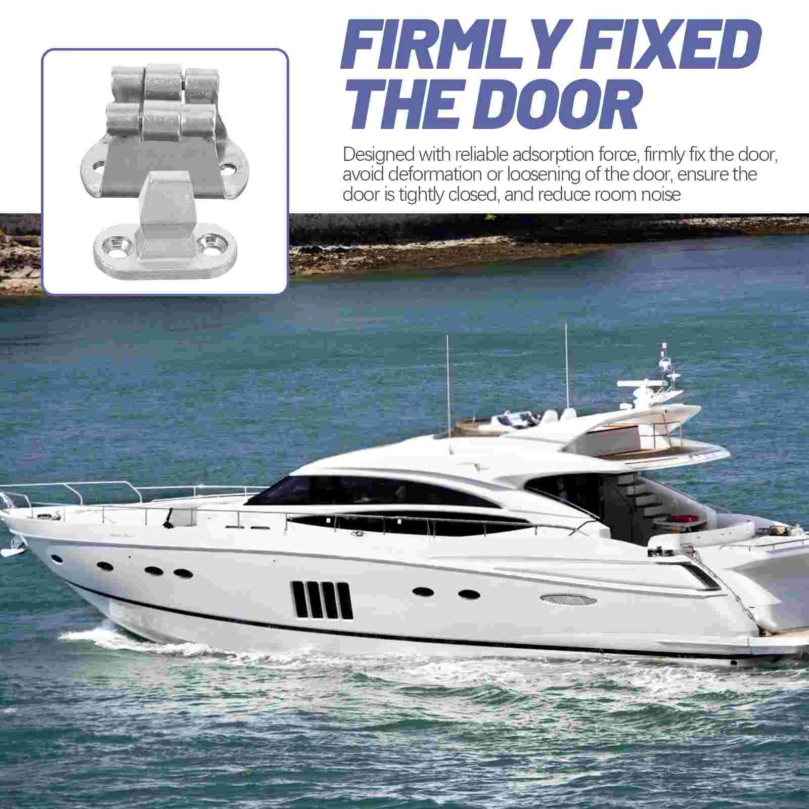 

Boat Door Stop Metal Door Holder Protective Door Catch Door Stopper Yacht Heavy door fixer Marine door suction durable universal